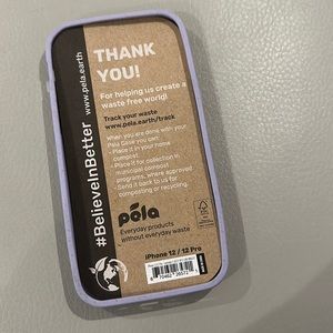 Lavender Pela Case iPhone 12/Iphone 12 Pro Wallet Case